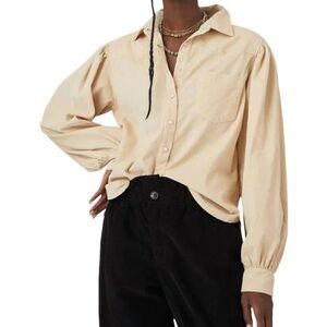 XiRENA Cream Button Down Shirt